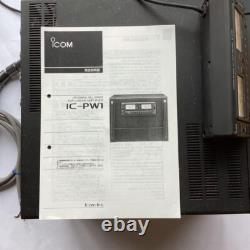 ICOM IC-PW1 HF/50MHz ALL BAND 1000W Linear Amplifier Power-Confirmed ICOM IC-PW1 HF/50MHz ALL BAND 1000W Linear Amplifier Power-Confirmed