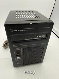 ICOM Power Supply IC-3PU Made in Japan Tested to turn on