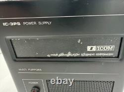 ICOM Power Supply IC-3PU Made in Japan Tested to turn on