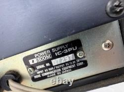 ICOM Power Supply IC-3PU Made in Japan Tested to turn on