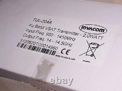 INVACOM TUL-204A Ku Band VSAT TX 2watt NEW 5120620TG0014960