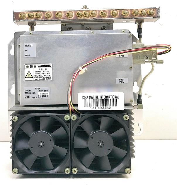 Jrc Naf-214a Rfu Diplexer Thermal Hazard Touching Radiator