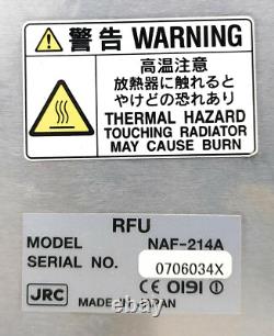 JRC NAF-214A RFU Diplexer Thermal Hazard Touching Radiator
