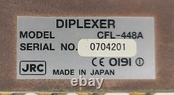 JRC NAF-214A RFU Diplexer Thermal Hazard Touching Radiator