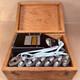 James Millen 90651 Vintage Ham Radio Grid Dip Meter With Coils In Wood Case
