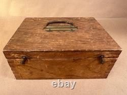 James Millen 90651 Vintage Ham Radio Grid Dip Meter with Coils in Wood Case