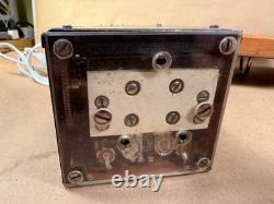 James Millen 90651 Vintage Ham Radio Grid Dip Meter with Coils in Wood Case