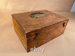 James Millen 90651 Vintage Ham Radio Grid Dip Meter with Coils in Wood Case