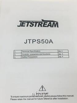 Jetstream JTPS50A 50 Amp 13.8 VDC Power Supply withPowr Poles + Posts
