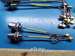 Joblot RF Rigid Cable SMA To BNC SMA To TNC SMA To N Bulkhead SMA To SMA