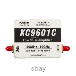 KC9601C 50MHz-10GHz Low Noise Amplifier -Wideband Module 21dB High Gain5044