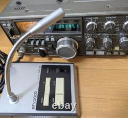 KENWOOD MC-80 Stand Desk-top Microphone 8-pin Amateur hamradio Working Excellent