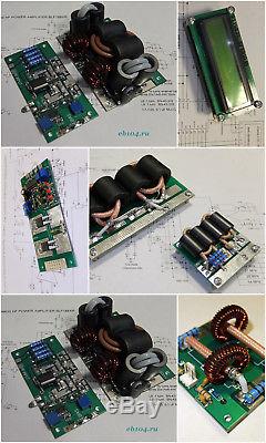 KIT power amplifier 1.8-54 MHz 2400W for LDMOS BLF188XR with protection unit