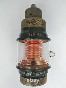 KP1-8 5-250pF 5kV Military high-voltage vacuum variable capacitor USSR NOS 1pcs