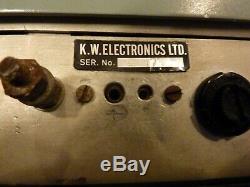 KW600 vintage valve radio RF HF linear amplifier 300W HAM RADIO