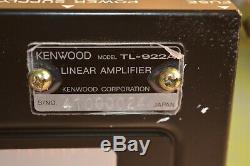 Kenwood Linear Hf Amplifier Amp Tl 992a Ham Radio Ssb Cw 220v Tube 3-500z Japan