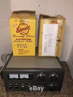 Kenwood TL-922A Linear Amplifier Excellent Condition Eimac 3-500Z Estate Item