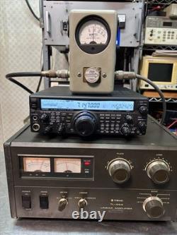 Kenwood TRIO TL-922 HAM Radio HF Linear amplifier 1kw withManual confirmed As Is