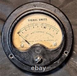 Kingsley Radio F3 -17 6db Signal Units Meter For Ar7 Receiver Raaf Military Ham