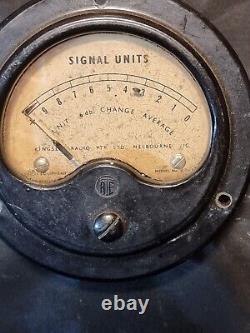 Kingsley Radio F3 -17 6db Signal Units Meter For Ar7 Receiver Raaf Military Ham