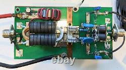 LDMOS RF Amplifier 1500 Watt PEP 1.8-54 MHz HF with Connectors and Heat Sinks