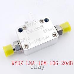 LNA RF Broadband Amplifier 10M-10G P1Db=20Dbm G=20Db Low Noise Amplifier Ultra B