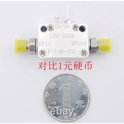 LNA RF Broadband Amplifier 10M-10G P1Db=20Dbm G=20Db Low Noise Amplifier Ultra B