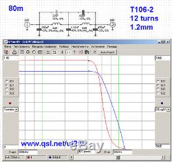 LPF 1.5kW 1-54MHz low-pass filter LDMOS BLF188 MOSFET VRF2933 SD2933 amplifier