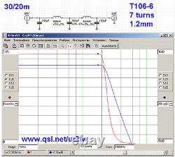 LPF low pass filter 1.5kW 1.8-54 MHz amplifier BLF188 BLF188XR SD2933 VRF2933
