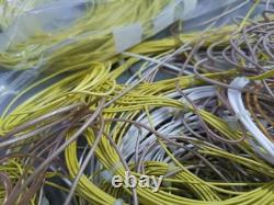 Large Joblot Of Various Length Micro Coaxial Cables From Military RF Units