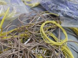 Large Joblot Of Various Length Micro Coaxial Cables From Military RF Units