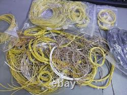 Large Joblot Of Various Length Micro Coaxial Cables From Military RF Units