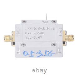 Low Noise Amplifier Easy Adjustment 0.5-3.5GHz Frequency 35dB Gain LNA 5V For UK