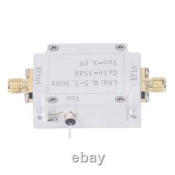 Low Noise Amplifier Easy Adjustment 0.5-3.5GHz Frequency 35dB Gain LNA 5V For UK