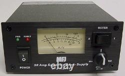 MFJ 4230MV 30 AMP Switching Power Supply With Meter, 4-16 Volts Adjustable NEW