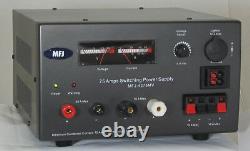 MFJ-4275MV Heavy Duty 75A Switching Power Supply with Adj. Voltage and Meters