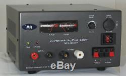 MFJ-4275MV Heavy Duty 75A Switching Power Supply with Adj. Voltage and Meters