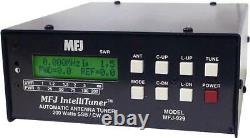 MFJ-929 200 Watt Compact Automatic Antenna Tuner, With SWR Meter 1.8-30 MHz