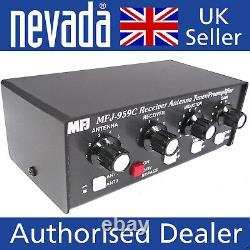 MFJ 959-C Receive 1.6-30MHz shortwave antenna tuner ATU with pre-amplifier