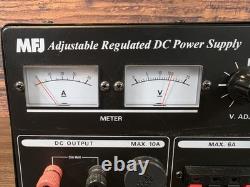 MFJ Enterprises MFJ-4035MV Adjustable Ham Radio Power Supply 0-15 V 30 Amp Works