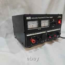 MFJ Model MFJ-4035MV Adjustable Regulated Power Supply 0-20v 0-40 Amp WORKS