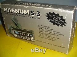 Magnum S-3 Am/fm In Box / 50watts Pep / Topgun Modulator / #1truckers Choice