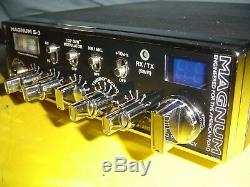 Magnum S-3 Am/fm In Box / 50watts Pep / Topgun Modulator / #1truckers Choice