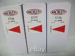Matched Trio Of Machlett 572-b Tubes