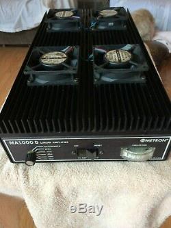 Metron 1000b Linear Amplifier Ham Radio Equipment Rare! Hard To Find