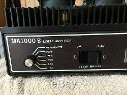 Metron 1000b Linear Amplifier Ham Radio Equipment Rare! Hard To Find