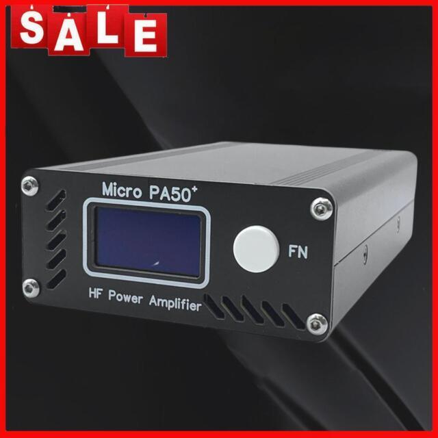 Micro Pa50 Plus Hf Power Amplifier 50w With Power / Swr Meter + Lpf Filter