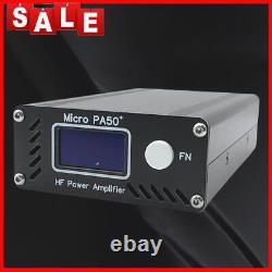 Micro PA50 PLUS HF Power Amplifier 50W with Power / SWR Meter + LPF Filter