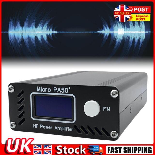 Micro Pa50 Plus Hf Power Amplifier 50w With Power / Swr Meter + Lpf Filter Hot