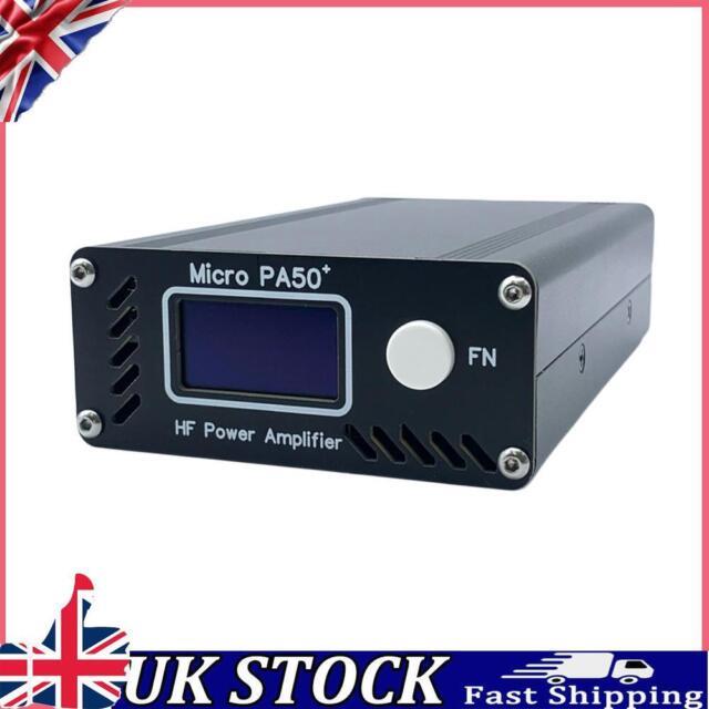 Micro Pa50 Plus Intelligent Shortwave Hf Power Amplifier 1.3-inch Oled Screen